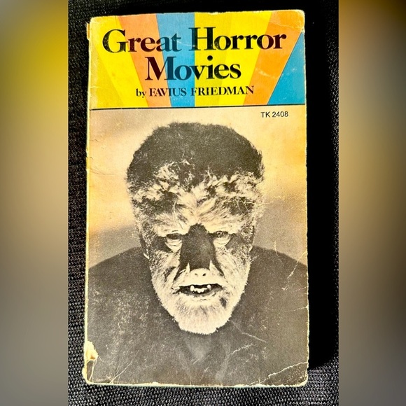 Other - Great Horror Movies pb Favius Friedman 1st Print 1st ed 1974 Scholastic ID:78758